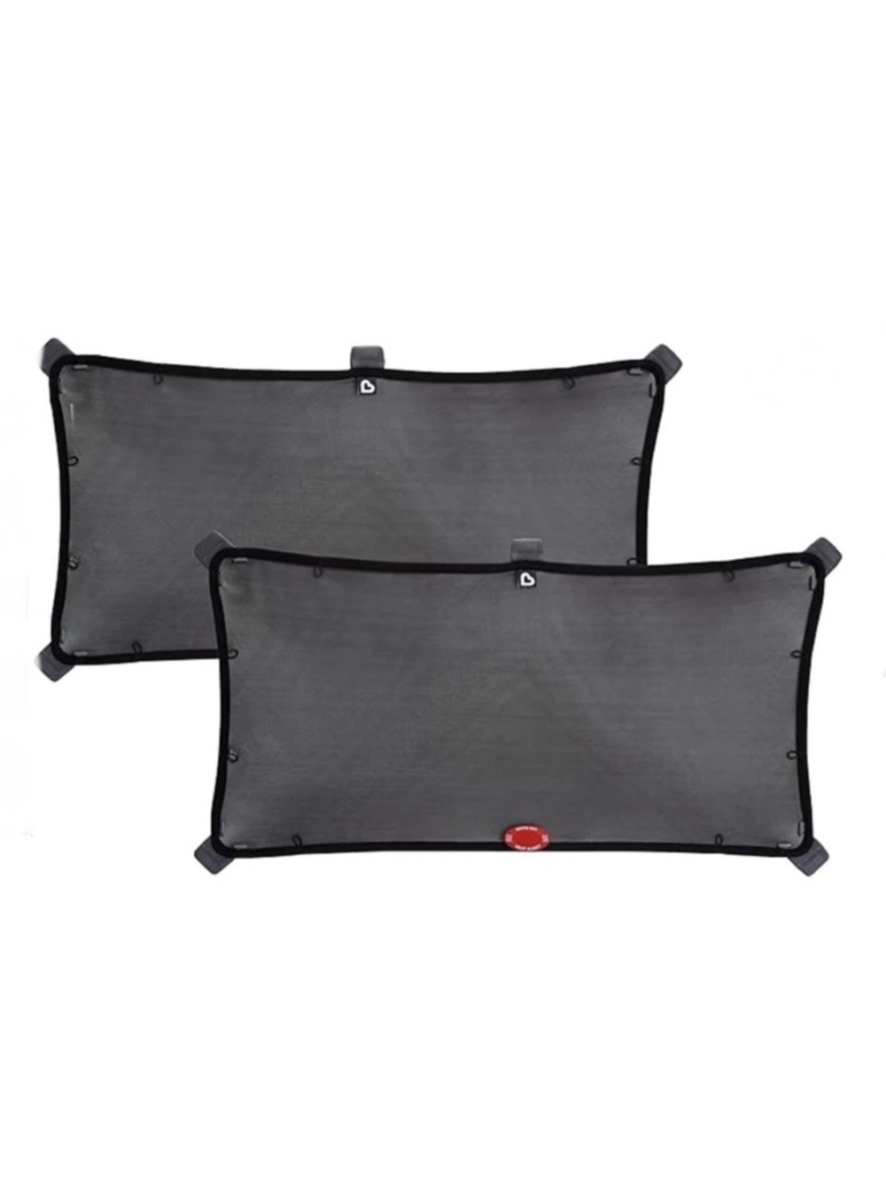 Munchkin® Brica® Magnetic Stretch to Fit Magnetic Sun Shade. 2-Pack. Black. NEW